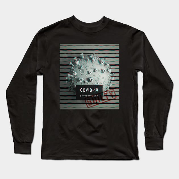 VIRUS Long Sleeve T-Shirt by Tarasevi4